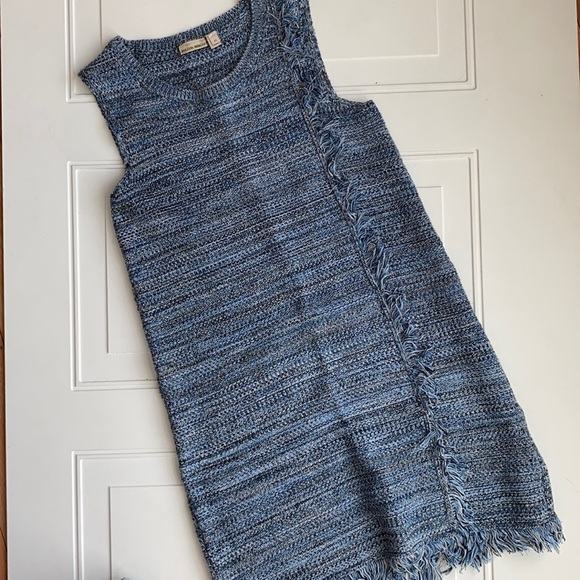 Anthropologie Holding Horses Tweed Fringe Dress XS - Picture 3 of 10